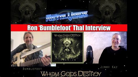 Guitarist Ron Bumblefoot Thal Interview Whom Gods Destroy Insanium