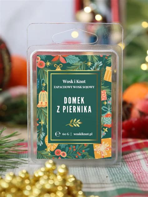 Wosk Zapachowy Sojowy Do Kominka Domek Z Piernika Zapachy Do Domu