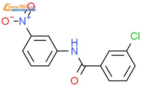 349398 34 1 3 chloro N 3 nitrophenyl benzamideCAS号 349398 34 1 3