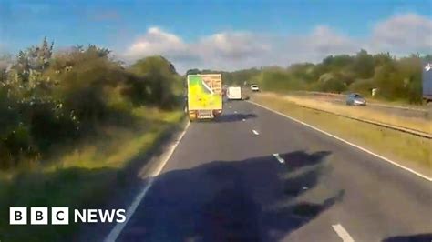 Dashcam Footage Shows Moments Before Fatal A Andover Crash Bbc News