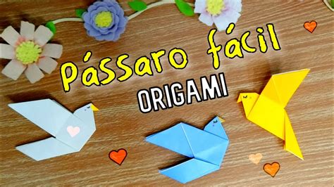 Como Fazer Passarinho De Origami Revoeduca