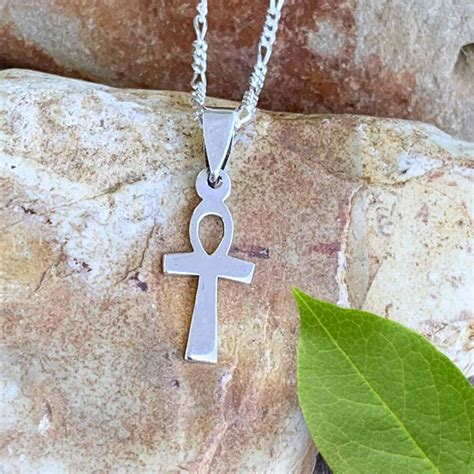 Sterling Silver Ankh Pendant GLE Good Living Essentials