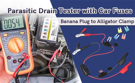 Goupchn Parasitic Drain Tester With Car Blade Fuses