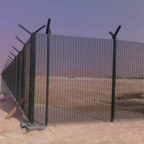 Anti Climb High Security Perimeter Fence With Y Post For Airport