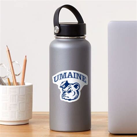 "Vintage UMaine Black Bears Logo" Sticker for Sale by PlumAdorable | Redbubble