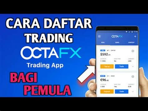 Cara Daftar OctaFX Bagi Pemula Cara Belajar TRADING OCTAFX YouTube