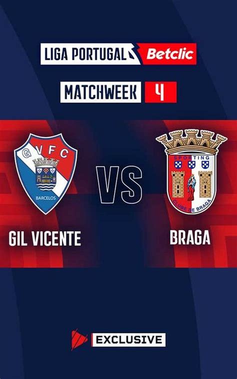 Liga Portugal Betclic Gil Vicente Vs Braga