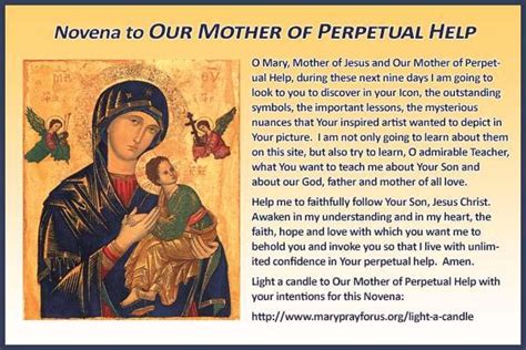 Light A Candle To Our Mother Of Perpetual Help With Your Intentions For