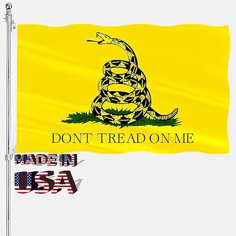 Amazon Dont Tread On Me Flag 3x5 Gadsden Flag Double Sided