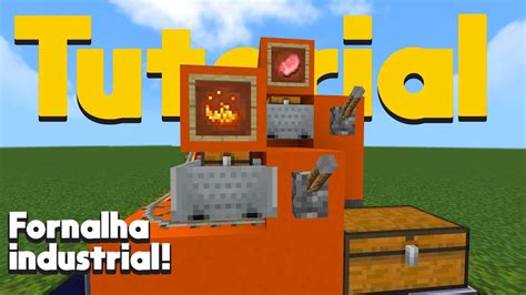 Como Fazer Uma FORNALHA INDUSTRIAL Minecraft Bedrock YouTube