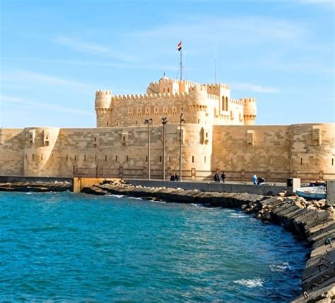 Fort Qaitbey Citadel Of Qaitbay The Qaitbey Fort In Alexandria