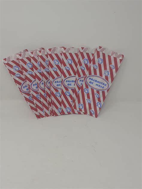 Bolsa De Papel Para Palomitas Pte Con 100pz