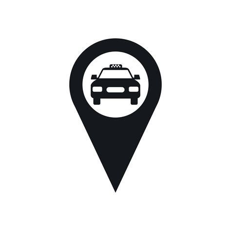 Geo Taxi Icon Simple Style 14627361 Vector Art At Vecteezy