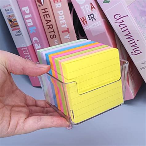 6 Pads Pop Up Sticky Notes With Lined 3x3 Inch Refills6 Bright Color