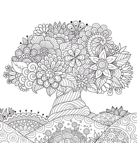 Coloriages Pour Me D Tendre Merveilleuse Nature Collectif Loisirs