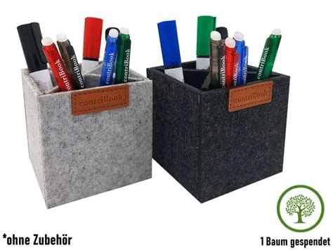 Stiftebox Aus Recyceltem Kunststoff Contribook