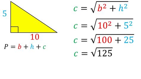 Formula Para Calcular Area Y Perimetro De Un Triangulo Printable