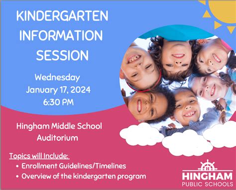 Kindergarten Parent Information Night Hingham Anchor