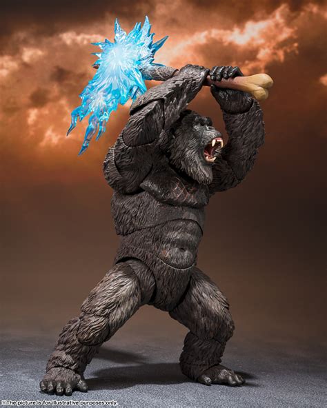 S H Monsterarts Kong From Godzilla Vs Kong Exclusive Edition