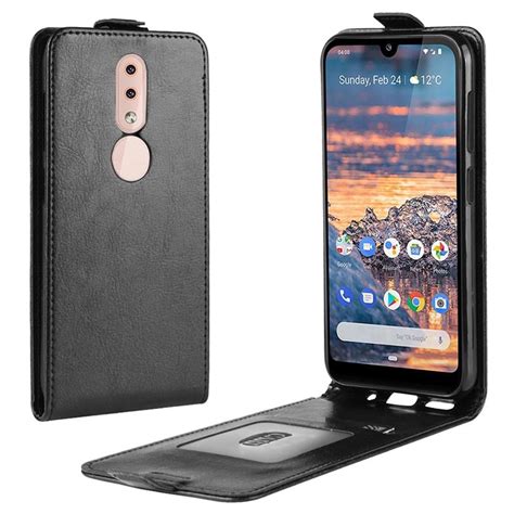 Nokia 4.2 Vertical Flip Case with Card Slot