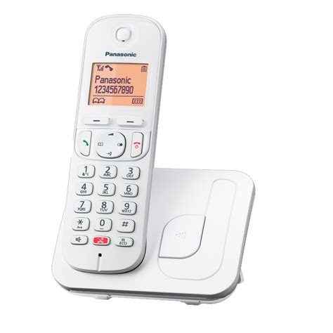 Tel Fono Panasonic Kx Tgc Spw Dect Blanco Ziwwie