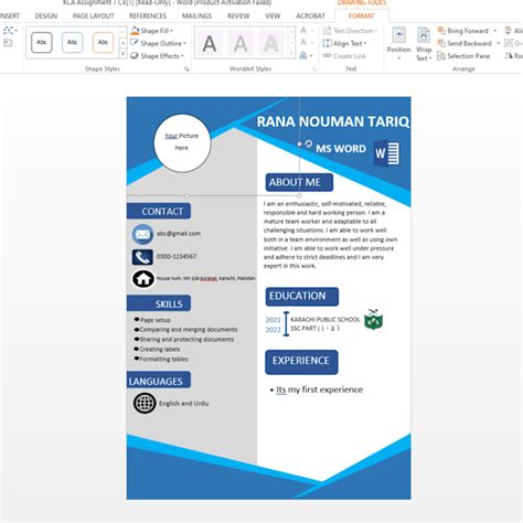 format design  edit ms word document    mwaris fiverr