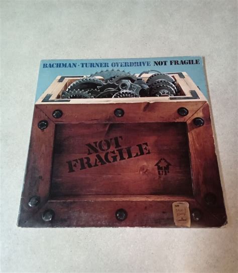 Bachman Turner Overdrive Not Fragile Rpm Lp Vinyl Record Srm