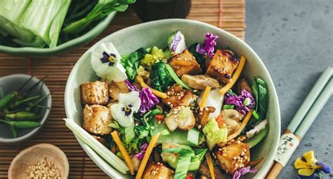 wok de pak choï au tofu fresh