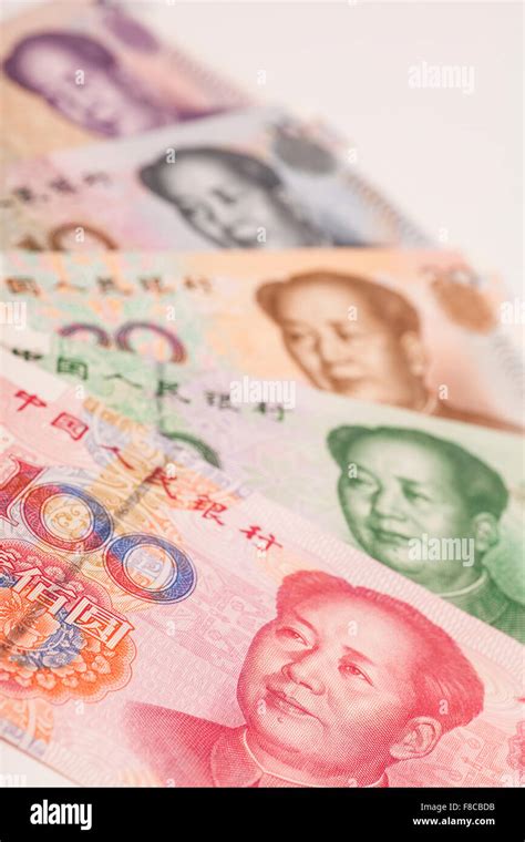 Chinese Yuan Banknotes Stock Photo Alamy