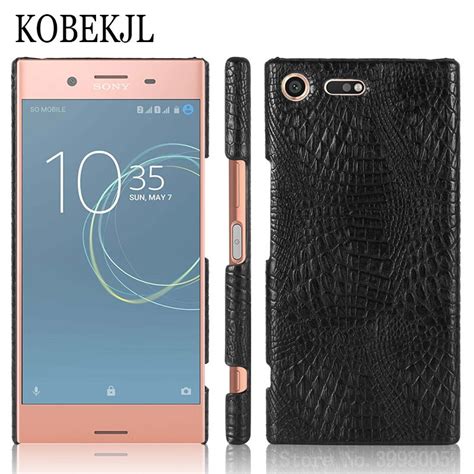 Funda Para Sony Xperia Xz Premium Carcasa Dura De Lujo De Piel