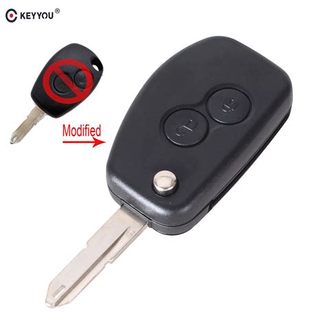 Keyyou Car Remote Key Buttons For Renault Megane Modus Clio Kangoo