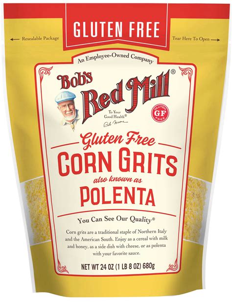 Bobs Red Mill Gluten Free Corn Grits Polenta Case Foodservicedirect