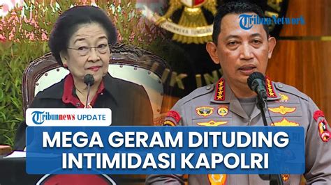 Megawati Meradang Dituding Intimidasi Kapolri Masak Rakyat Gak Boleh