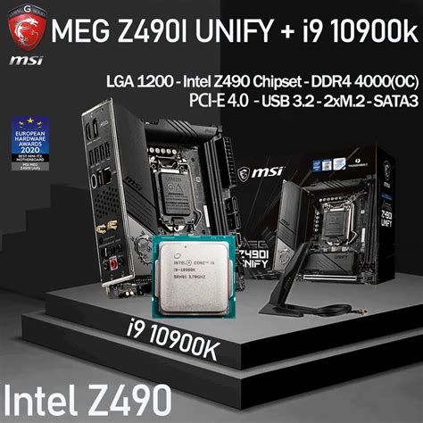 Lga Msi Meg Z I Unify Intel Core I K Ddr