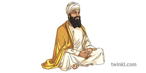 Guru Tegh Bahadur Illustration Twinkl