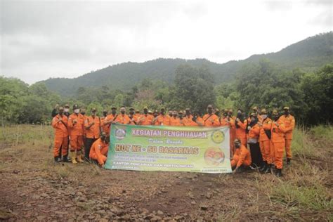 HUT Basarnas Digelar Dengan Tanam Pohon Di Agrowisata Sabanua