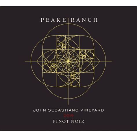 Peake Ranch John Sebastiano Vineyard Pinot Noir Bine Vine