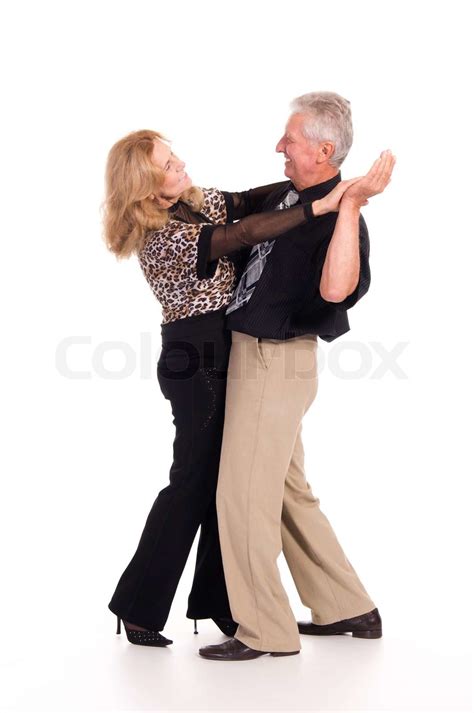 old couple dancing | Stock image | Colourbox