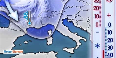 Meteo Pezzo Del Vortice Polare Punta L Italia Vagonate Di NEVE Su