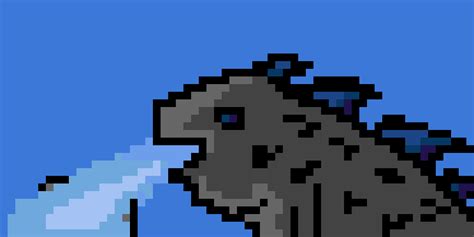 Godzilla Pixel Art