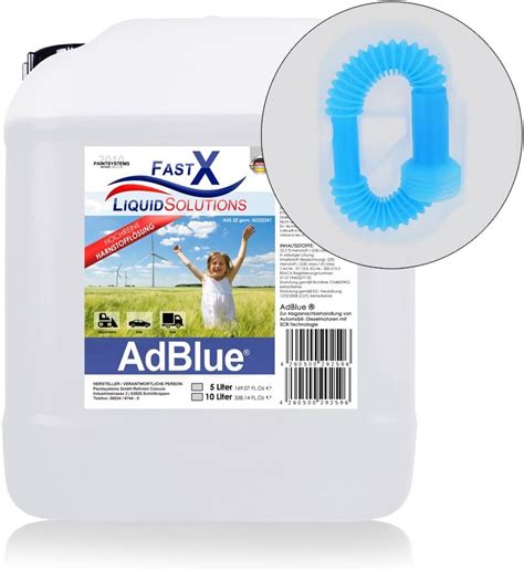 Adblue Liter Ad Blue Kanister Mit F Llschlauch Amazon De Auto