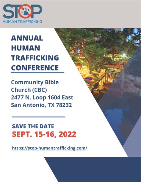 Annual Human Trafficking Conference STOP Human Trafficking