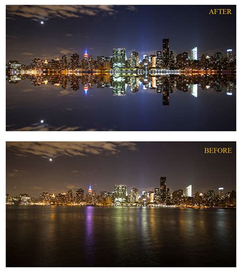 How to create a cityscape reflection in Photoshop Tutorial - Shutter Evolve