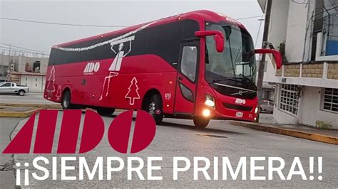 ADO Siempre Primera Anuncia Su Salida Con Destino A La Ciudad De