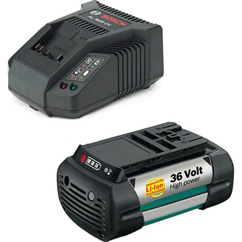 Mowers Outdoor Power Tools Battery Packs Bosch Al Cv V