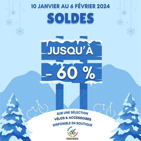 Soldes hivernales 2024 NATURAVÉLO