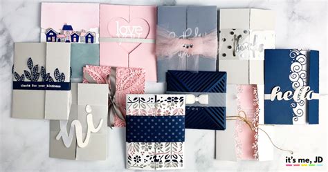 11 Easy Diy Gatefold Card With Belly Band Tutorials For Cards And Invitations