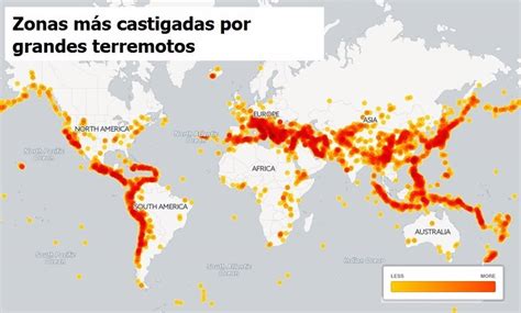 Estas Son Las Zonas Más Castigadas Por Grandes Terremotos A Lo Largo De La Historia