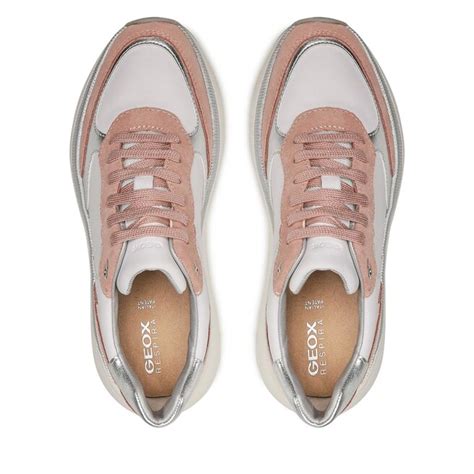 Sneakers Geox A Diamanta A D Ufa C Z Z White Nude Eschuhe De