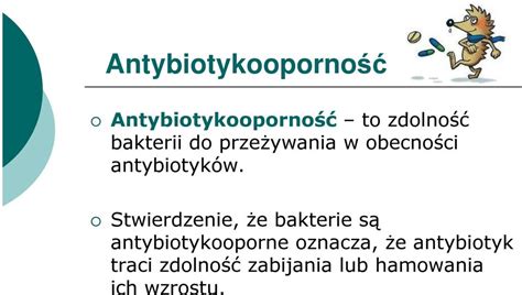 Antybiotykooporno Mgr Krystyna Kaczmarek Wojew Dzka Stacja